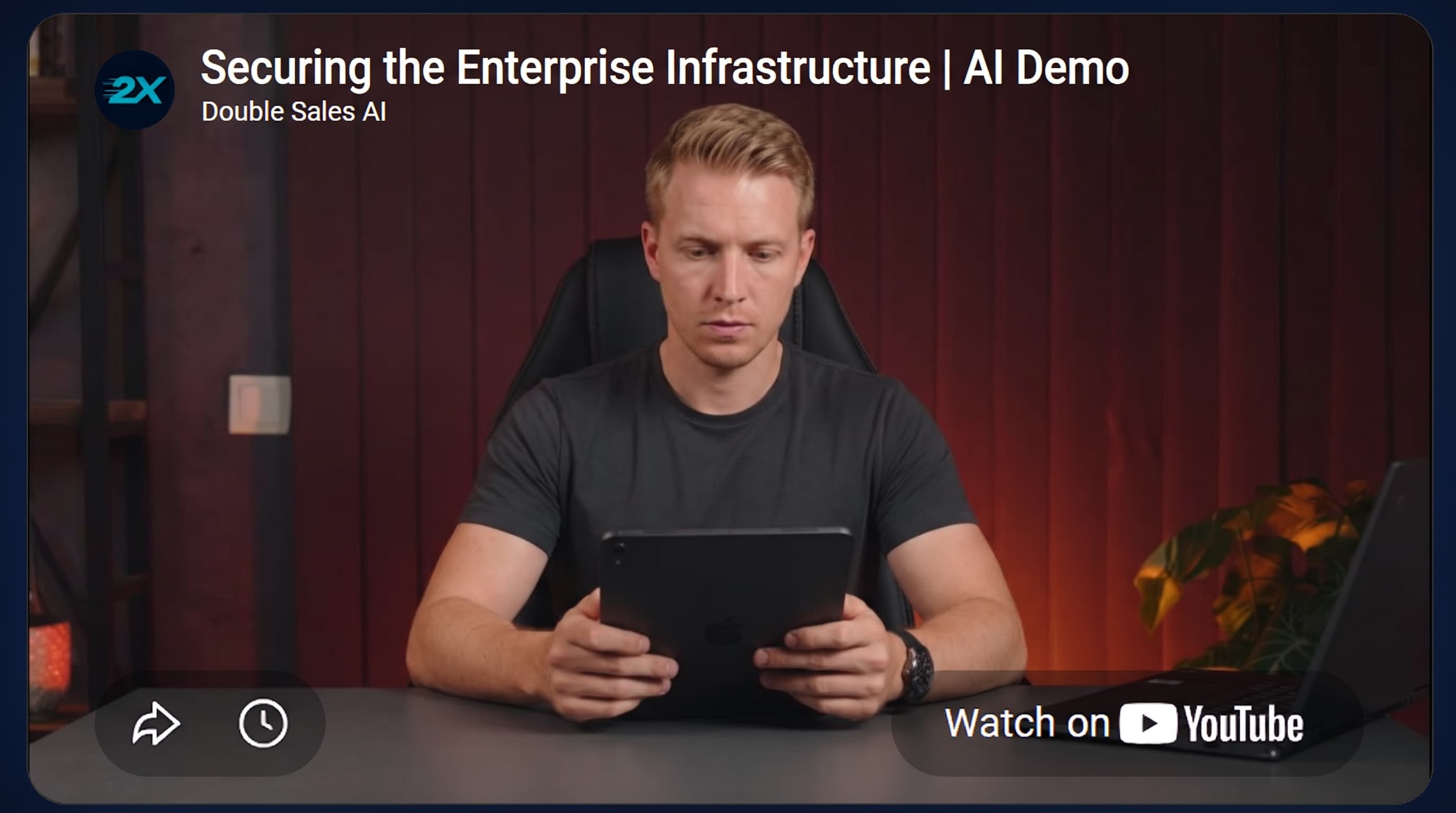 Securing the Enterprise Infrastructure | AI Demo
